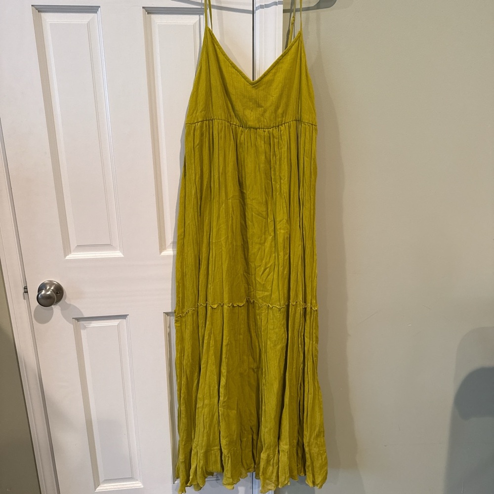 Spiegel Mustard Maxi Dress